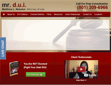 Tablet Screenshot of callmrdui.com